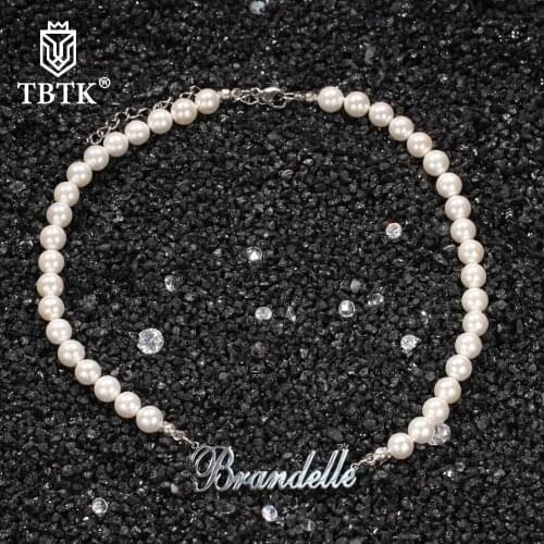 Женские ожерелья из жемчуга THE BLING KING China At AliExpress