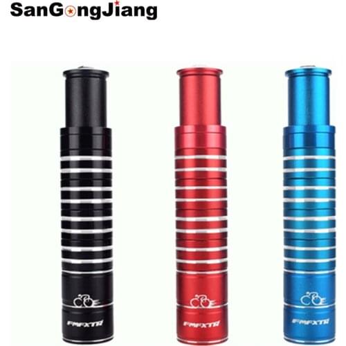 Bike Fork Stem Riser Extender Extension 15cm Aluminum Alloy Bicycle Cycling Bike Stem Head Up Raiser Handlebar Riser Adapter