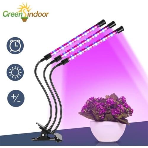USB LED Grow Light Timer Phyto Lamp Full Spectrum Dimming Led Lights For Indoor Plants Growing Flowering For Plants Flowers Grow