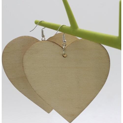 Hot sale Hawaii long earrings 2021 new designer Boho Statement hanging wooden geometric dangler jewelry eardrop