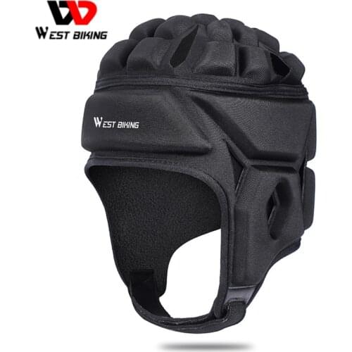 WEST BIKING Cycling Helmet Motorcycle Winter Ultralight Protection 3D Hat Unisex Football Soccer Rugby Cap Skiing Hat