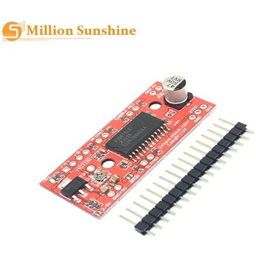 Brand New 10 pcs Stepper Motor Driver V44 A3967 module for arduino development board 3D Printer free shipping