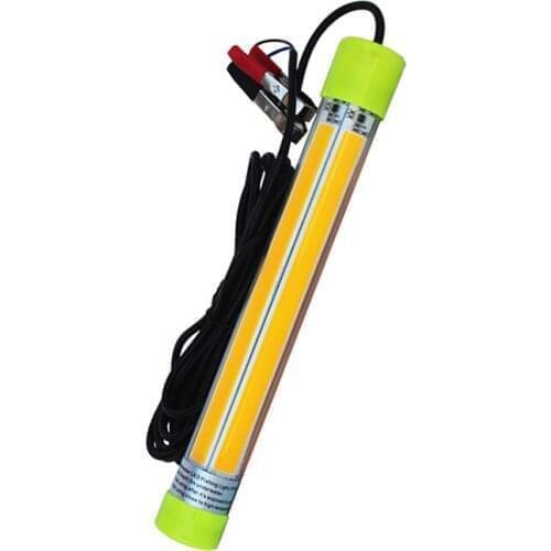 60W COB dimming AC110-240V DC12V deep underwater LED diving fishing lights