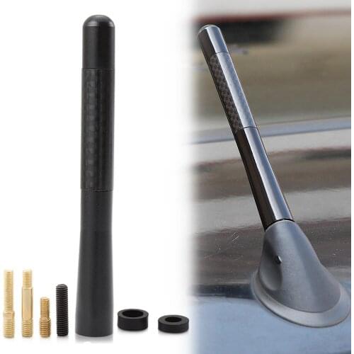Carbon Fiber Radio Car Antenna For Renault koleos Twingo Scenic Megane Fluenec Latitude Clio 1/2/3/4 Car Styling