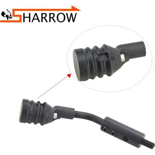 1 Pcs Archery Compound Bow Stabilizer Bow String Stop Bracket Suppressor Hunting Replace Shooting Outdoor Sports