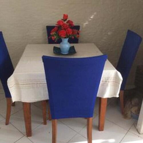 Stretch Elastic Spandex Chair Covers Dining Seat Covers Anti-dirty Removable Covers For Banquet Wedding Restaurant Decoration