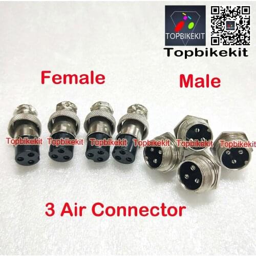 GX16-3Pins or 4 Pins Male&Female 16mm Wire Connector GX16 Circular Connector Aviation