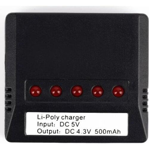 DC5V 1S RC Lithium Battery Compact Balance Charger for RC Helicopter