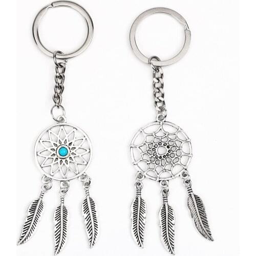 Dream Catch Design Car Pendant Key Chain Keychain Keyring Ring Truck Off Road 4x4 Motorcycle Accessories Decoration Interior