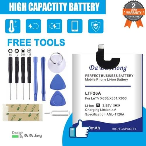 LTF26A 4900mAh Battery For LeTV LeEco Le Pro 3 LTF26A AI X650 5.5 inch X650 X651 X653 X656 X658 X659