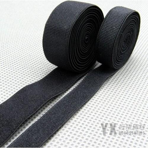 Nylon elastic band for bra underwear children clothing elastic suede webbing 1cm 1.5cm 12meters/lot black white softy straps