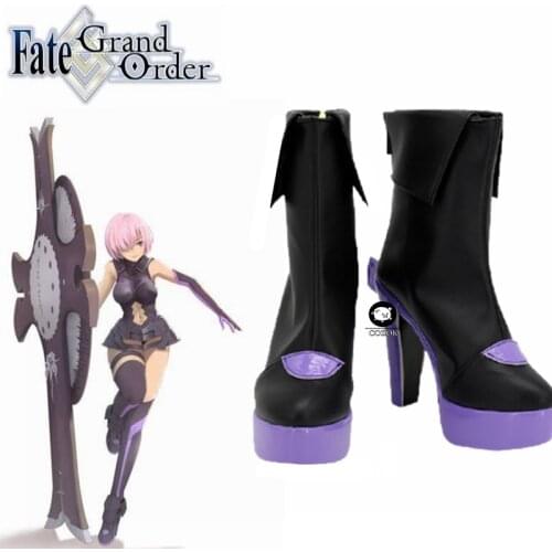 New Fate Grand Order shielder Cosplay Boots FGO Matthew Kyrielite Anime Shoes Custom Made