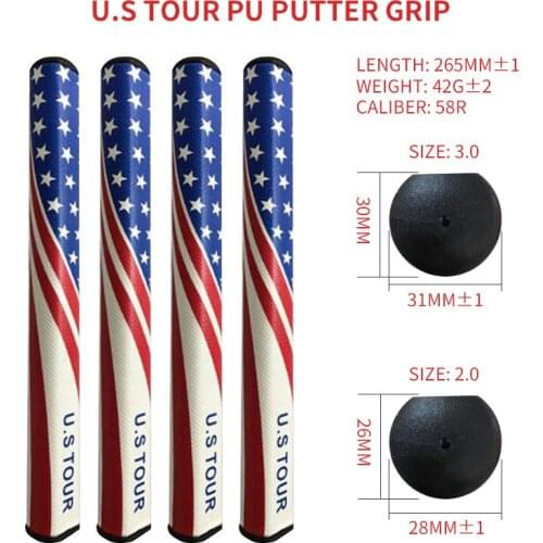 Wholesale New 2016 Brand U.S TOUR PU club putter grip 2.0/3.0 Golf Putter Grip