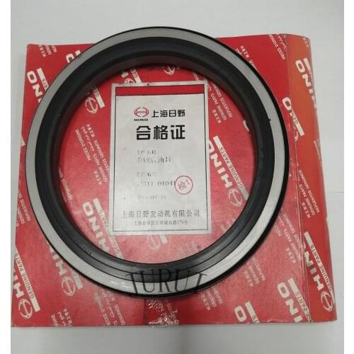 Genuine SZ311-01041 Crankshaft rear oil seal Excavator Parts For KOBELCO SK450-8 SK460-8