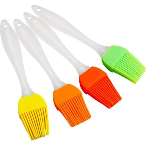 Useful Bbq Tool high temperature Silicone Basting Oil Brush For Cake Bread Butter Baking Tools keyboard dust cleaning brush