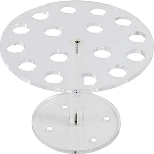 Clear Acrylic Ice Cream Cone Holder /Sushi Hand roll Stand Holder 16