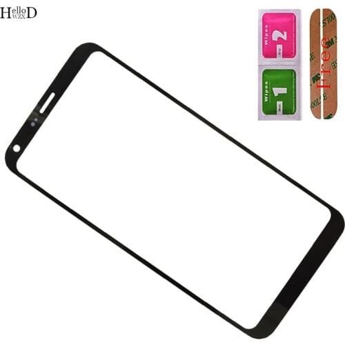 For LG Q6 M700 / Q7 Q610 / Q7 Plus Q7+ 2018 LCD Front Outer Glass Touch Screen Without Flex Cable+OCA Glue