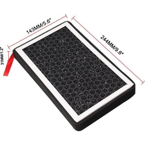 2pcs/Set AIR FILTER HEPA WITH ACTIVATED CARBON AIR FILTER FIT FOR TESLA MODEL 3
