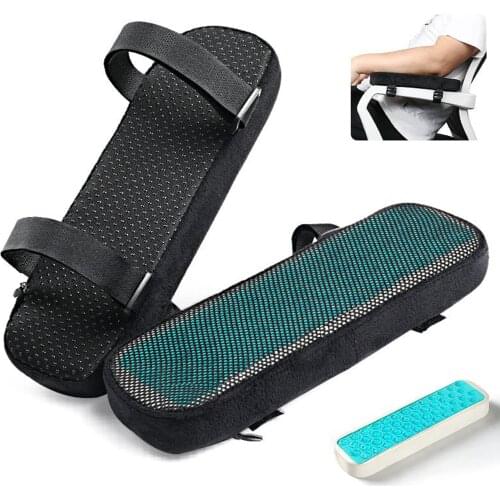1pcs Chair Armrest Pads For Office Chair Soft Elbow Pillows Pads Protector Long Arm Sleeve Elbow Brace Patches Rest Cushion