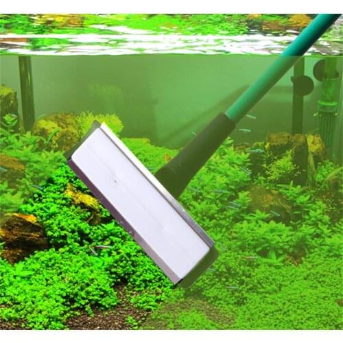 1 piece ATMAN Algae cutter for fish tank or water plants tank glass Aquarium cleaning moss scraper Long handle scraper
