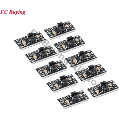 10PCS Mini DC-DC Boost Step Up Converter Board Module 3.7V to 12V Voltage Regulator PCB Board Module Lithium Battery Boost