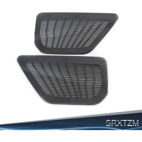 2PCS ABS Heater Air Vent Outlet Cover Grille Mat Frame For BMW New 5 Series F10 G30 G31 Filter net