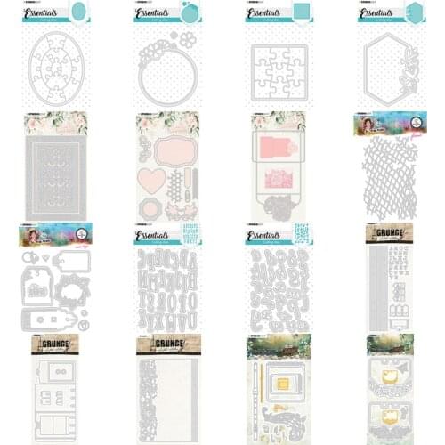 2021 AliliArts Metal Cutting Dies Puzzles & letters diy Scrapbooking Photo Album Decorative Embossing PaperCard Crafts Die