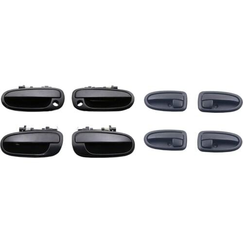 8PCS OUTSIDE EXTERIOR INTERIOR DOOR HANDLE For HYUNDAI Matrix, Lavita 01-10