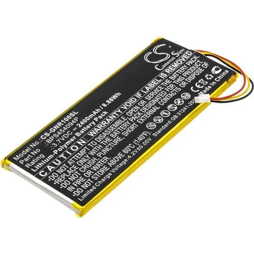 CS 2400mAh / 8.88Wh battery for Geneva WorldRadio BPS454094P
