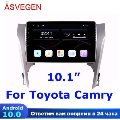 Android 10 Car Radio Player For Toyota Camry With Quad Core Car GPS Navigation Stereo Audio Multimedia Player