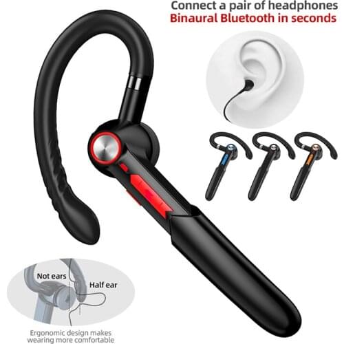 TWS Wireless Bluetooth Headset Fingerprint Waterproof Earphone Stereo Sports Waterproof Earbuds Headsets With Microphone