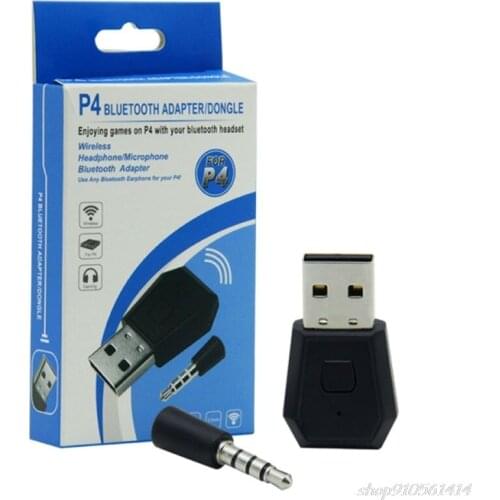 Wireless Bluetooth-compatible 4.0 Adapter For PS4 Gamepad Game Controller Console Headphone USB Playstation O26 20 Dropship