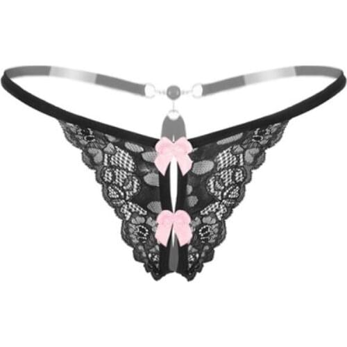 Sailor loving new hot erotic sexy lingerie crotchless panties lace underwear underpants g-string sex chastity SL00182