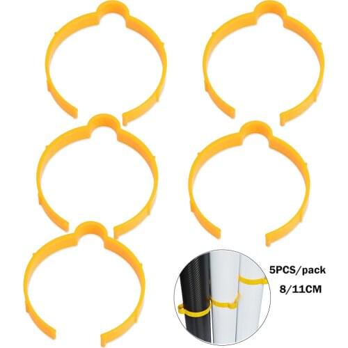 FOSHIO 5PCS Vinyl Wrapping Tool Carbon Fiber Foil Film Roll Clip Storage Coil Hoop Ring Car Wrap Sticker Decal Sheet Loop Fixer