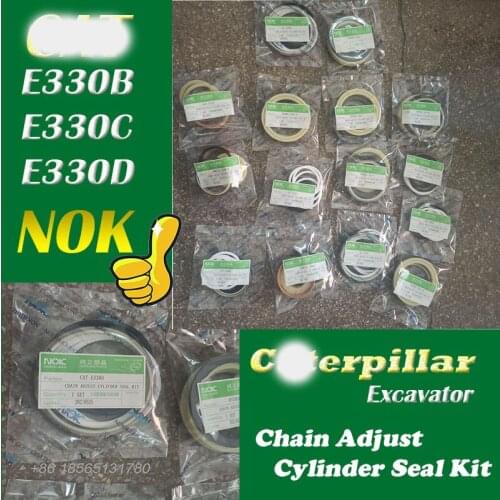 CAT E330B E330C E330D Chain Adjust Cylinder Seal Kit for Caterpillar Excavator Cylinder Repair Kits NOK High Quality