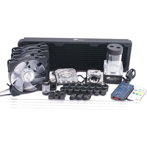 Bykski Water Cooling Kit for CPU Rigid Tube Intel AMD 360mm Copper Radiator