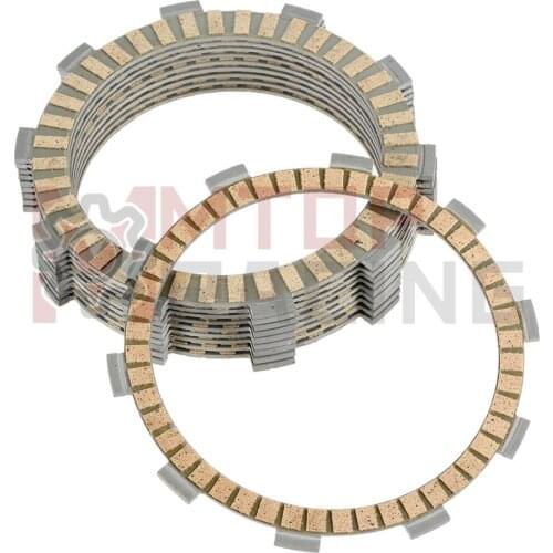 Clutch Friction Disc Plates Set For Suzuki GSX-R750 1996 1997 1998 1999 GSXR750 2002 2003 2004 2005 Clutch Sheets 10 Pieces
