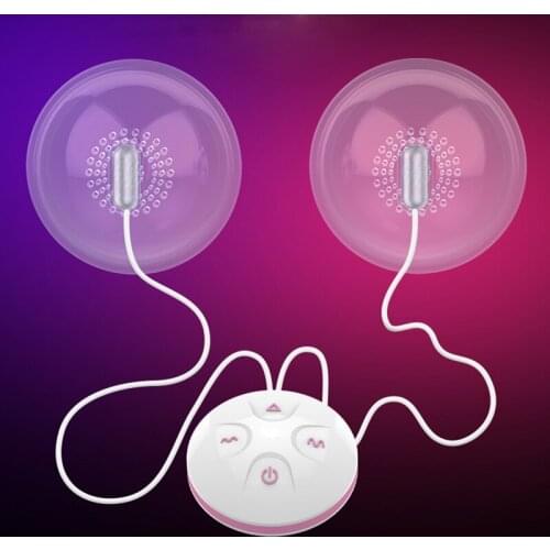Nipple Pump Sucker Vibrator Breast Massager Multi-frequency Stimulator Sex Toy Massager Nipple Pump Sex Toys for Breast