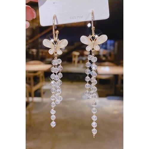 Wholesale Earring Gift arrival Color shine natural stone gem red 925 sterling drop necklace earrings setsgirl Wedding