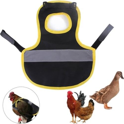 NHBR Pet Vest Reflective Chicken Poultry Hen Saddle Apron Feather Protection Holder Chicken Clothes Poultry