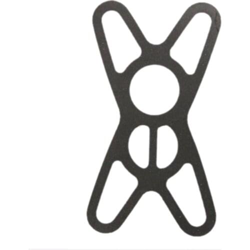 5pcs/lot Bicycle Motorbike bike mobile Phone Holder black Silicone Band Straps Tieback fixer