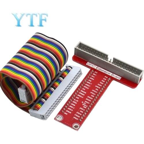 Raspberry Pi 3B+/4B Accessories T type GPIO Expansion Board 40P cable