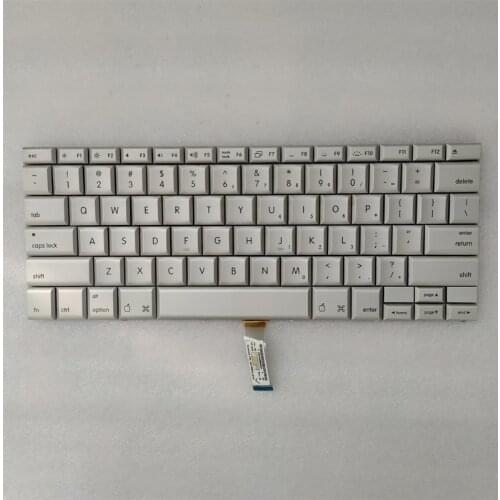 Free Shipping!!! 1PC 80%-90%New Laptop Keyboard Replacement For Macbook Pro A1261