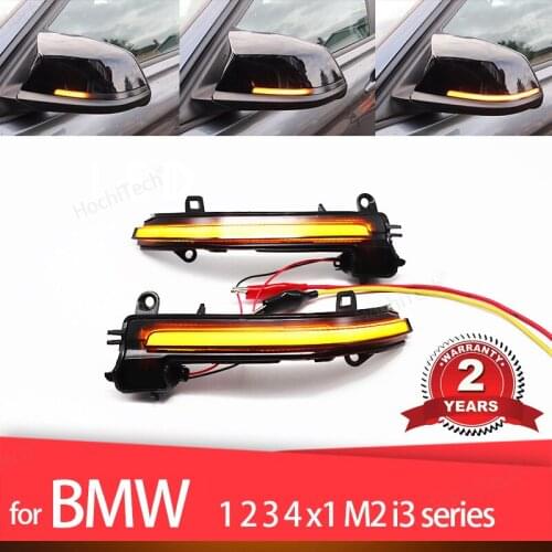 Black Dynamic Blinker Turn Signal LED for BMW 1 2 3 4 X1 M Series F20 F21 F22 F23 F30 F31 F32 F33 F34 F36 E84 F87 i3 i3S light