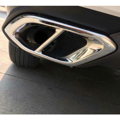 For Lexus RX300 RX200T RX450H 2016-2020 Exhause Pipe Tailpipe Muffler Decoration Cover Exterior Accessories Car Styling