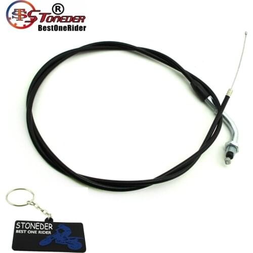 STONEDER 1350mm 53" Throttle Cable For ATV Pit Dirt Bike Chopper Gas Scooter 196cc 200cc Mini Baja Bike Heat Warrior MB165 MB200