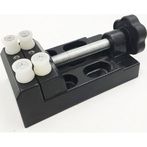 Flexsteel Super Mini Table Bench Vice Walnut Vise Clamp Jewelry Nuclear Clip On DIY Carving Engraving Tool Banco de Trabajo