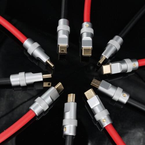 Geekcable Handmade Customized Half Aviator Plug GC Aviator Plug For Changing Cable Plugging Type-C Mini USB Micro USB