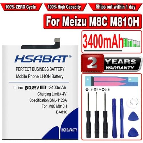 HSABAT Meizu M8c Phone Batteries