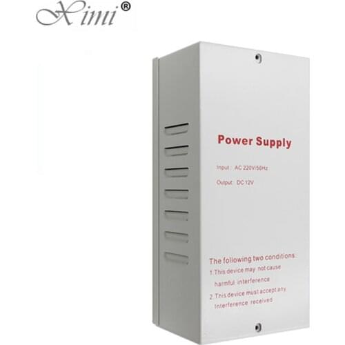 Access Control Power Supply Transformer Door Supplier Adapter Covertor System Machine DC 12V 3A/12V 5A AC 220V High Quality